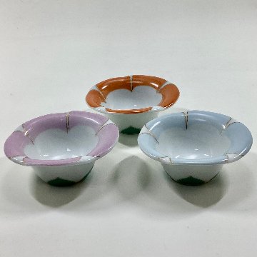 錦朝顔小付/青の画像