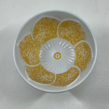 錦金色花彫高台小付　8㎝の画像