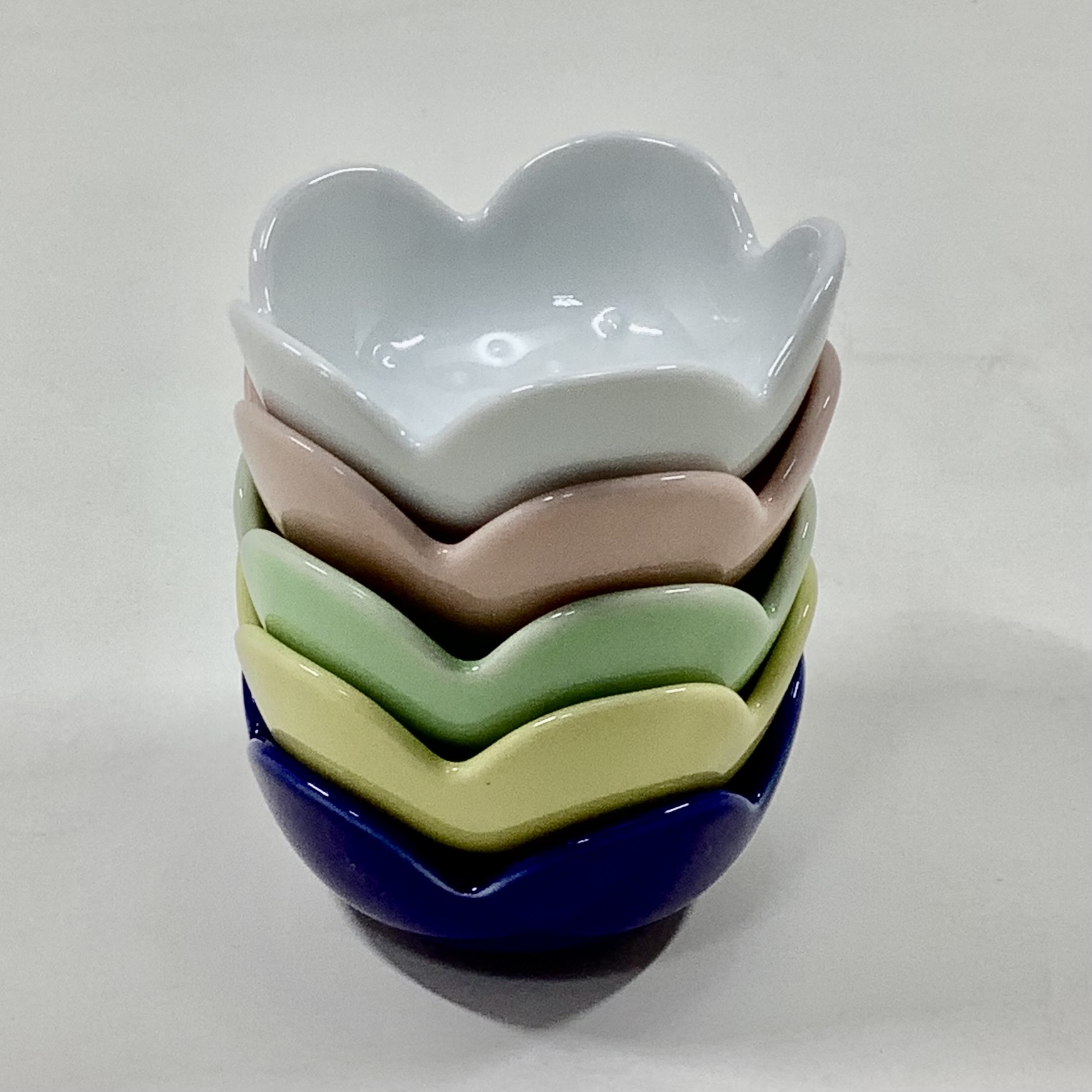 ルリ青梅形小付　5.5㎝の画像
