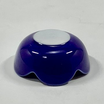 ルリ青梅形小付　5.5㎝の画像
