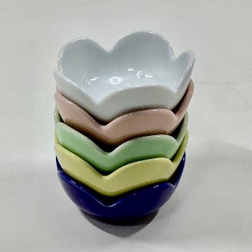 ルリ青梅形小付　5.5㎝の画像
