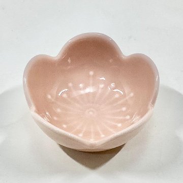曙釉梅形小付　5.5㎝の画像