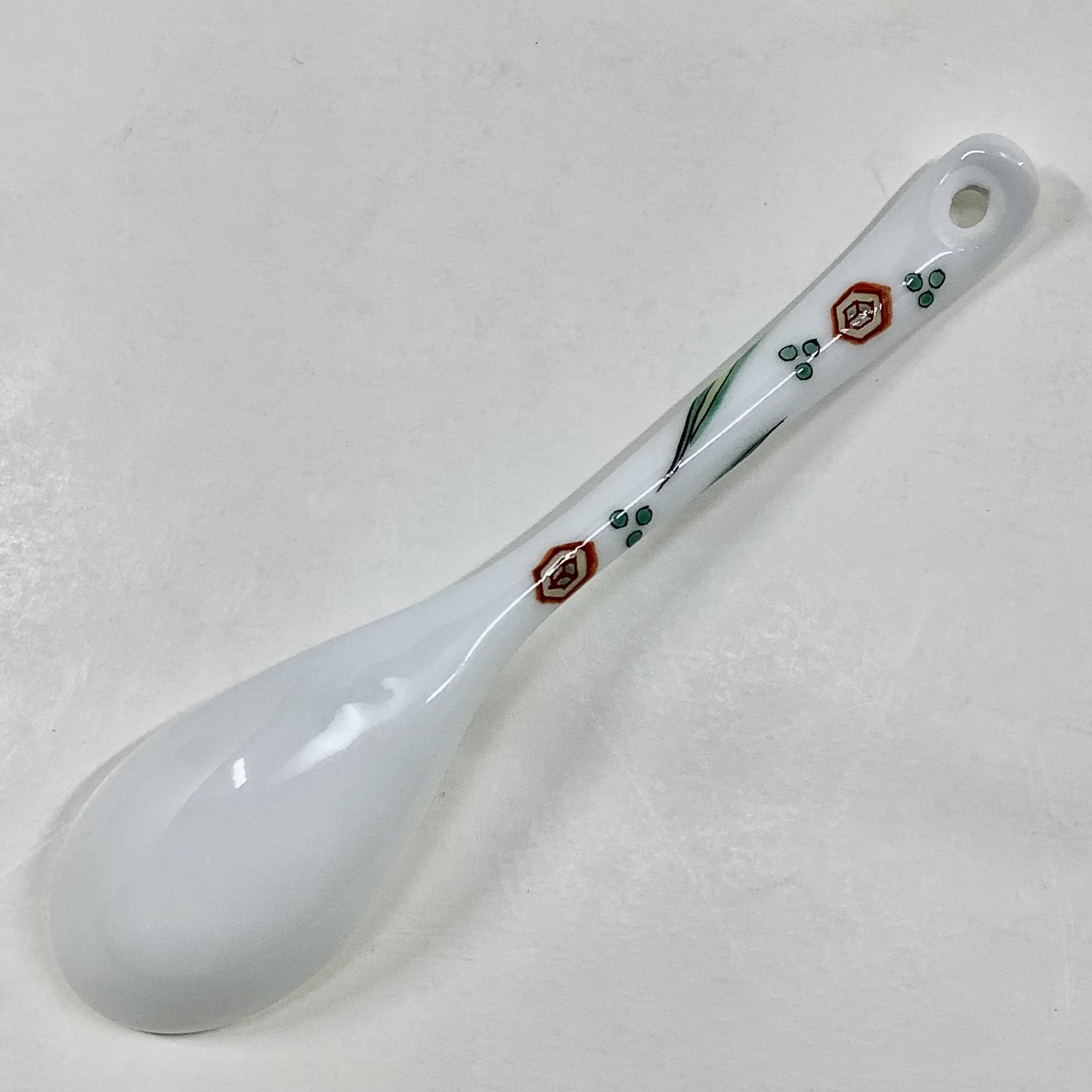 錦亀甲流水スプーン　13.5cmの画像