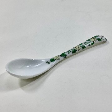 錦緑唐草スプーン　　13.5cmの画像