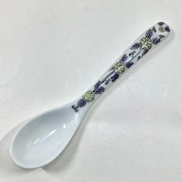 錦紫唐草スプーン　　13.5cmの画像
