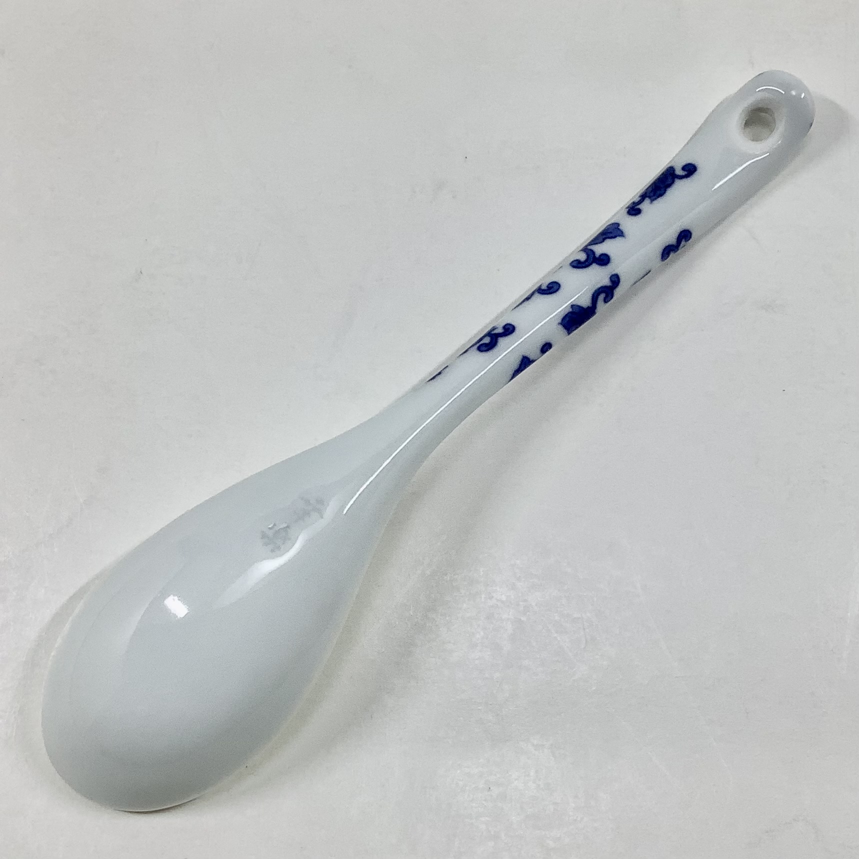 染付唐草スプーン　　13.5cmの画像