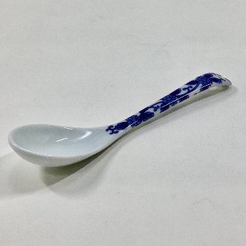 染付唐草スプーン　　13.5cmの画像