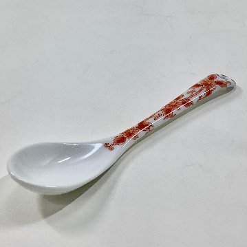 錦赤唐草スプーン　　13.5cmの画像