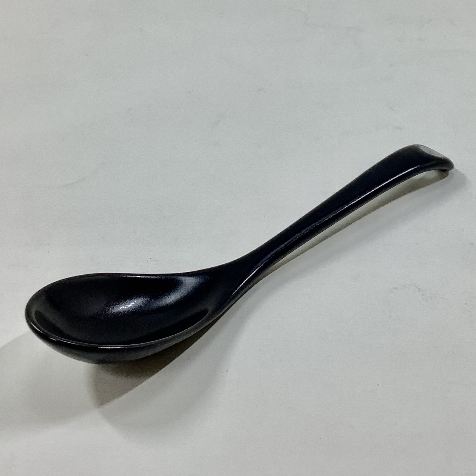 黒マットスプーン　　13.5cmの画像