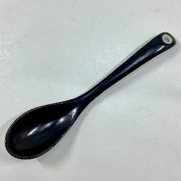 黒マットスプーン　　13.5cmの画像