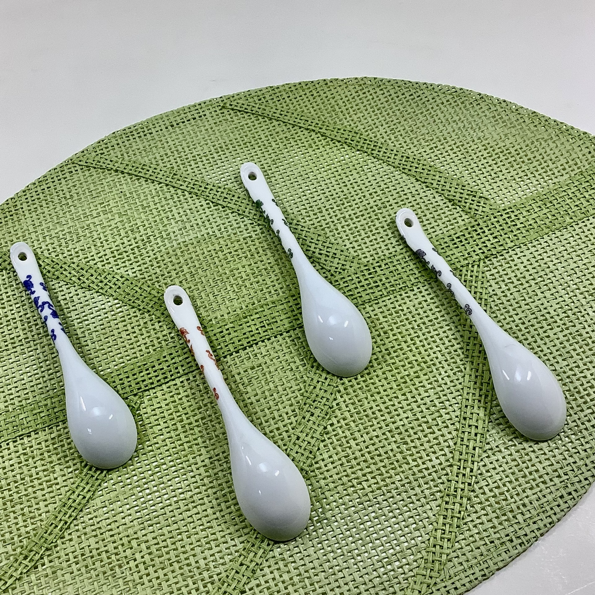 錦赤唐草小スプーン　12.7cmの画像