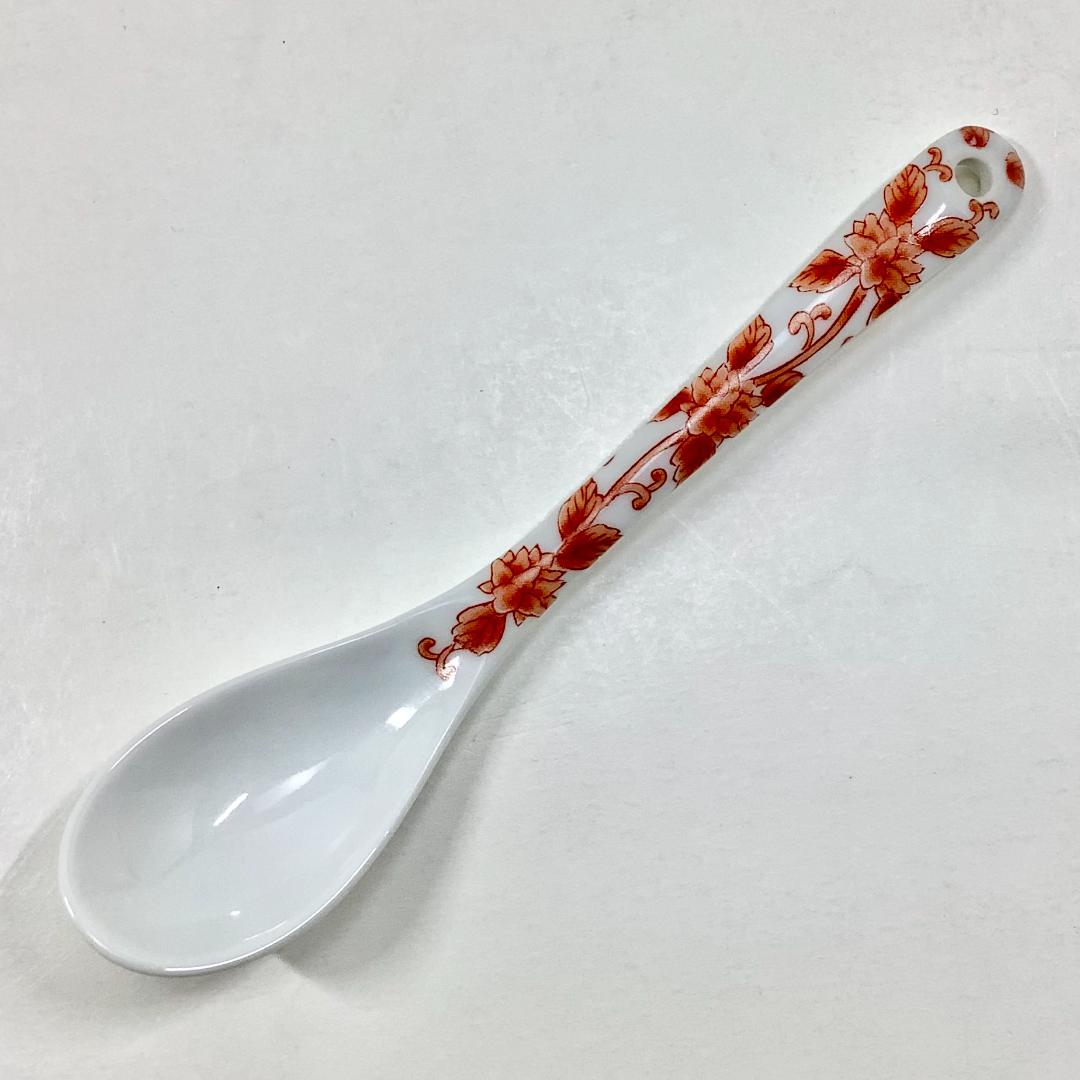 錦赤唐草小スプーン　12.7cmの画像