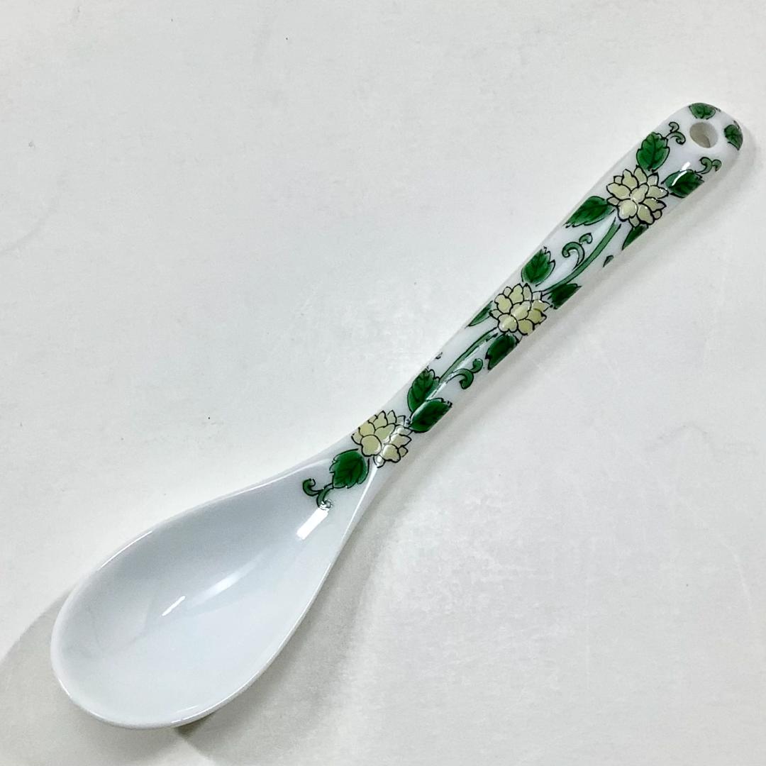 錦緑唐草小スプーン　12.7cmの画像
