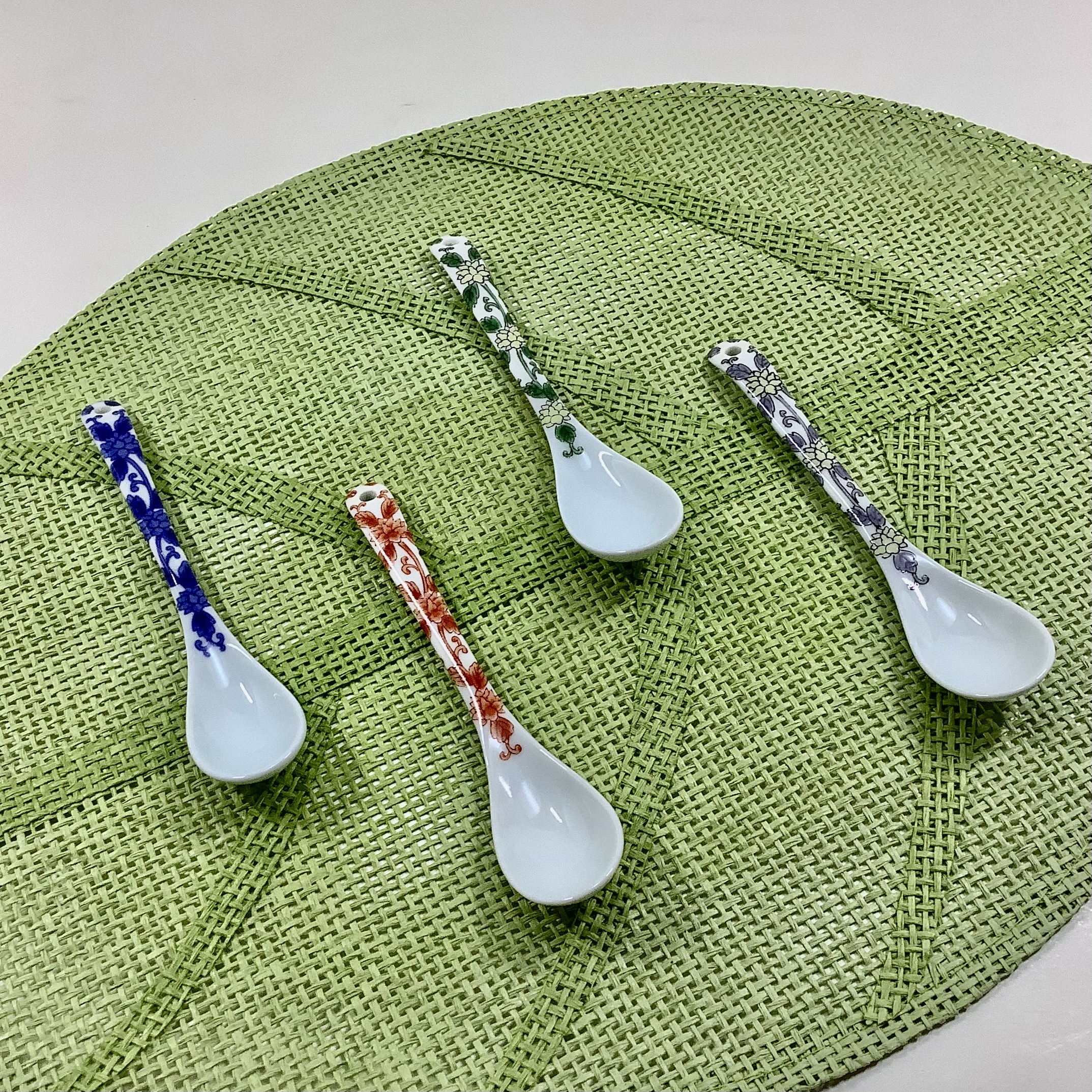 錦緑唐草小スプーン　12.7cmの画像