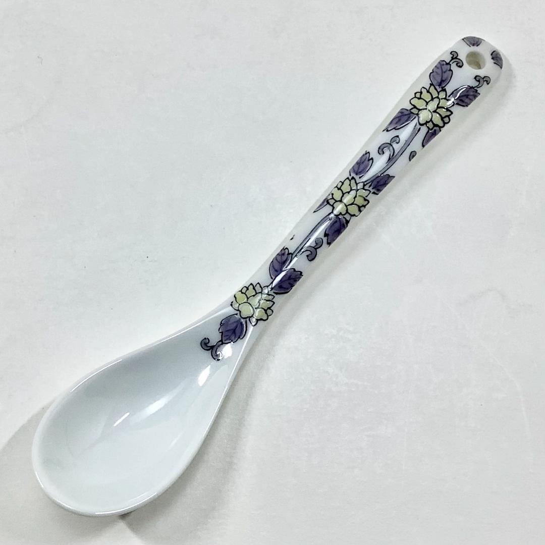 錦紫唐草小スプーン　12.7cmの画像