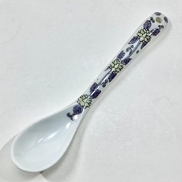 錦紫唐草小スプーン　12.7cmの画像