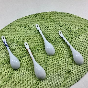 錦紫唐草小スプーン　12.7cmの画像