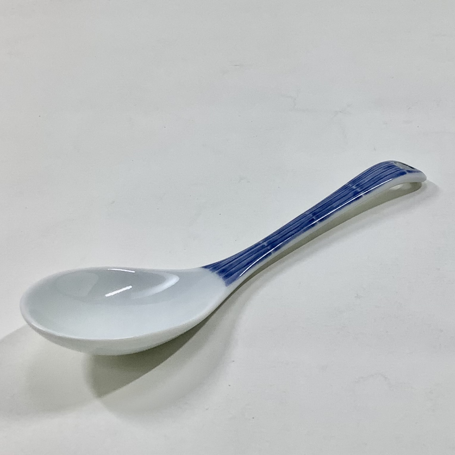 染付十草レンゲ　　　14㎝の画像