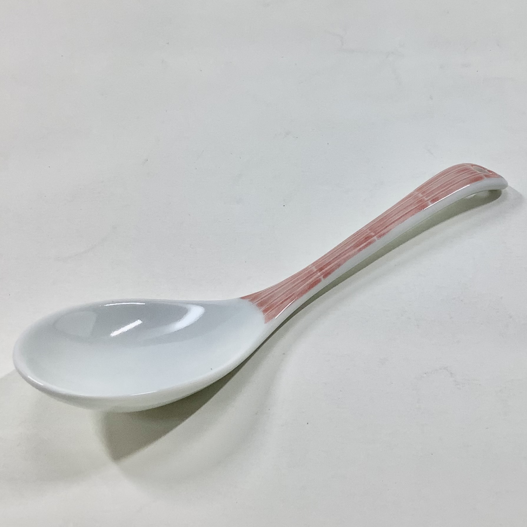 染付赤十草レンゲ　　　14㎝の画像