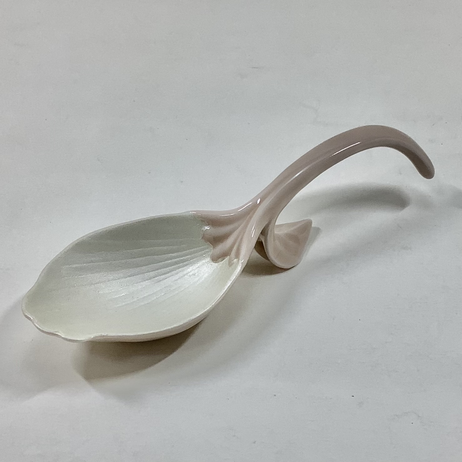 錦薄桜釉 銀花びらプレートスプーン　14.5㎝の画像