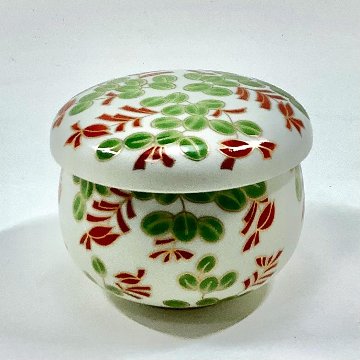 錦萩絵蒸碗　　　　　　8cmの画像