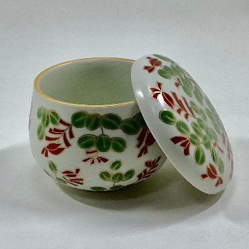 錦萩絵蒸碗　　　　　　8cmの画像