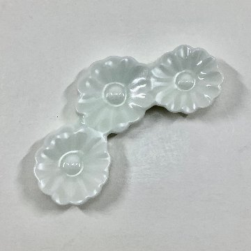 太白菊形箸置の画像
