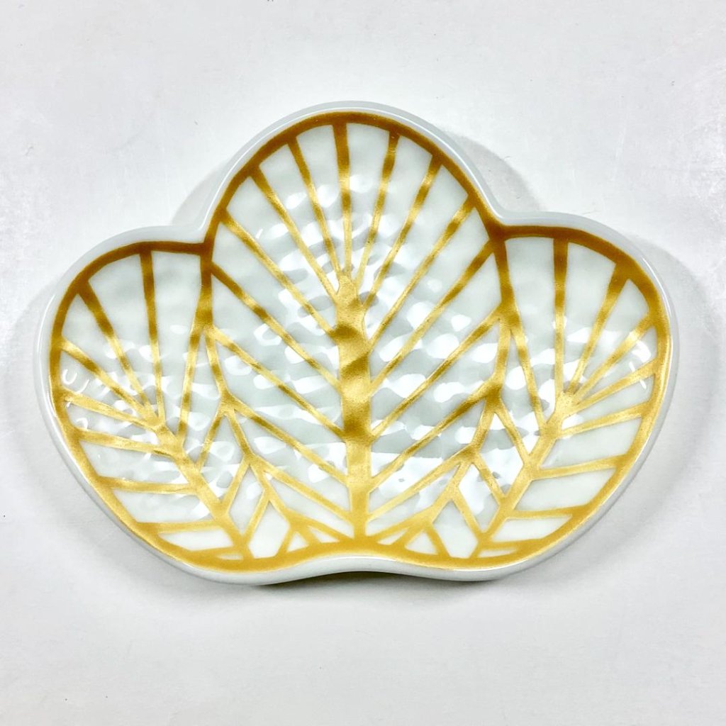 錦金松葉形銘々皿　　　　13㎝の画像