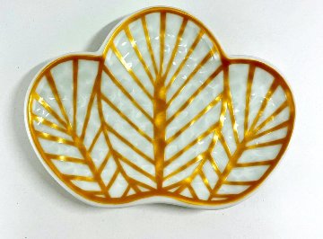 錦金松葉形銘々皿　13㎝の画像