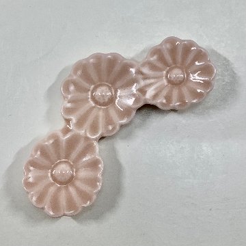 曙釉菊形箸置の画像