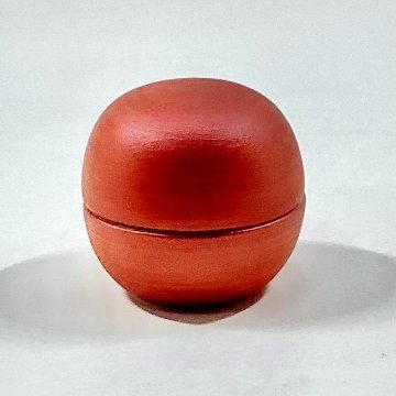 メタレッド手鞠形珍味入　4㎝の画像