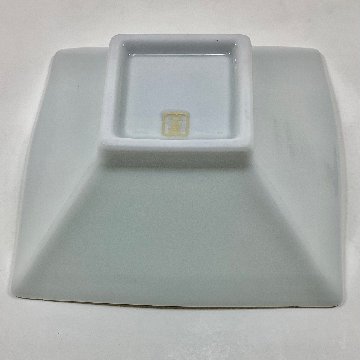 錦古代釉金差 なぶり正角小鉢　12㎝の画像
