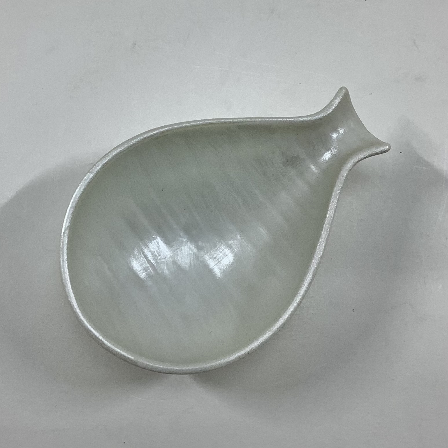 錦銀巻乳白釉 半徳利小付　9㎝の画像