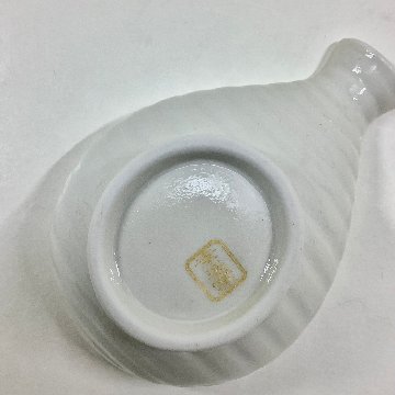 錦銀巻乳白釉 半徳利小付　9㎝の画像