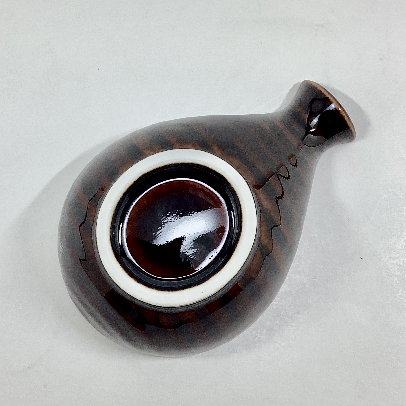 べっ甲釉 半徳利小付　9㎝の画像