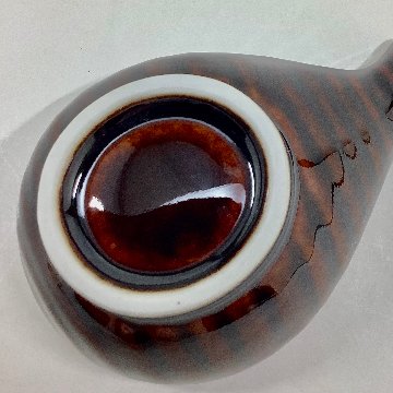 べっ甲釉 半徳利小付　9㎝の画像