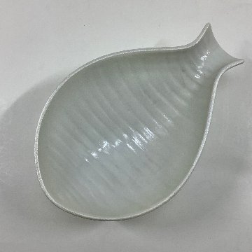 錦銀巻乳白釉 半徳利仲付　13㎝の画像