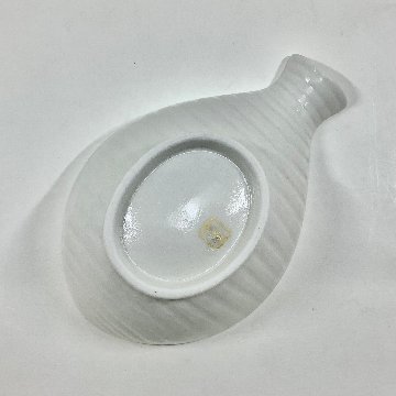 錦銀巻乳白釉 半徳利仲付　13㎝の画像