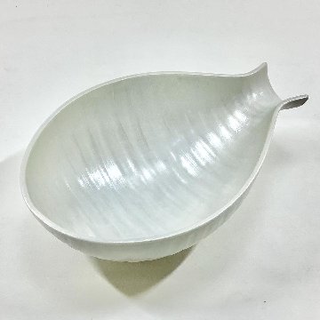 錦銀巻乳白釉 半徳利小鉢　17.5㎝の画像