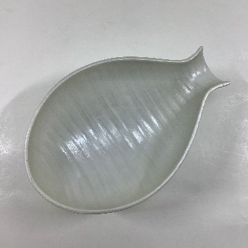 錦銀巻乳白釉 半徳利小鉢　17.5㎝の画像