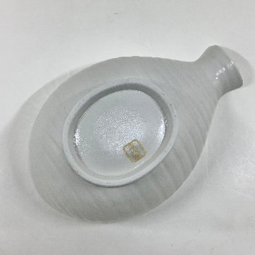 錦銀巻乳白釉 半徳利小鉢　17.5㎝の画像