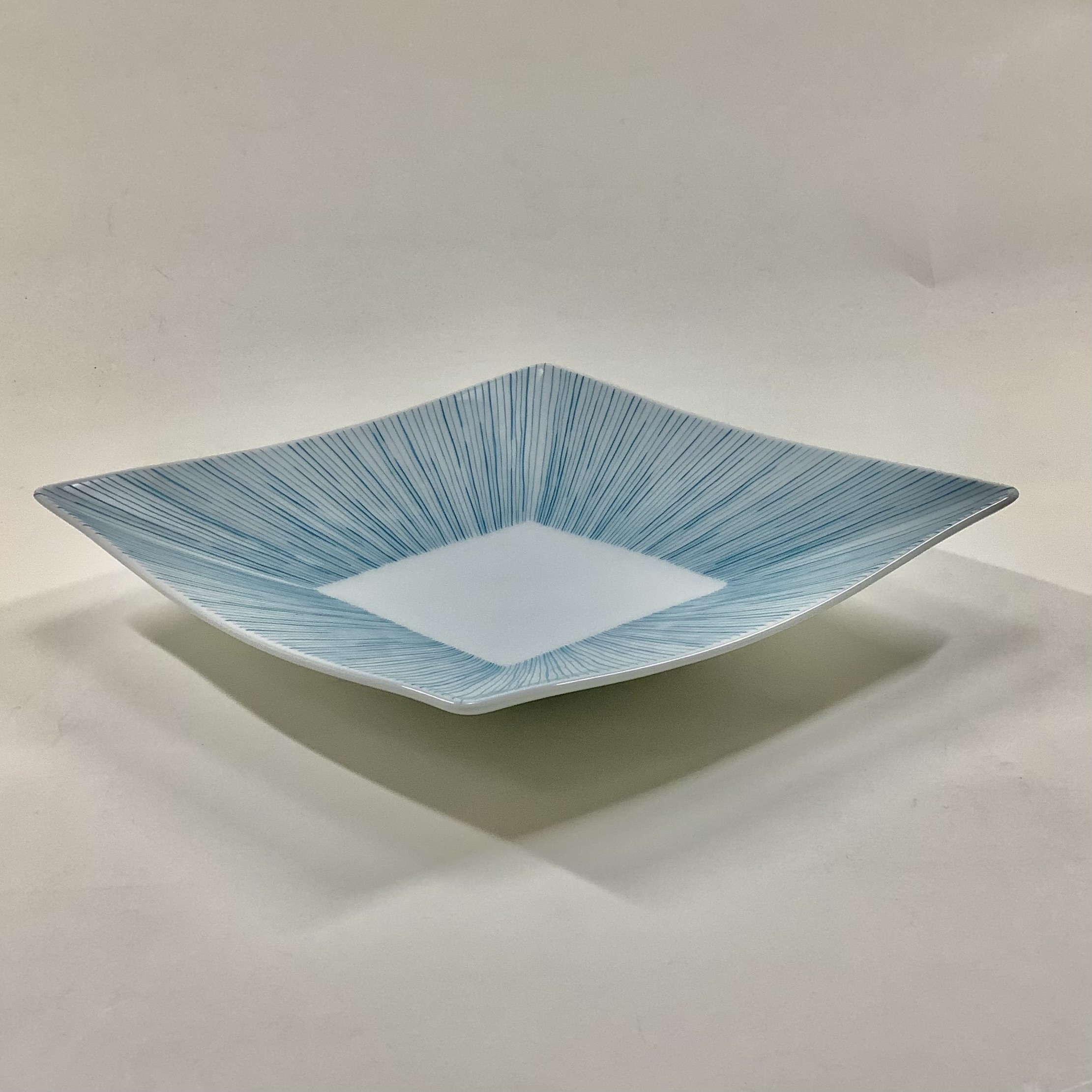 錦青糸十草 菱形向付　27㎝の画像