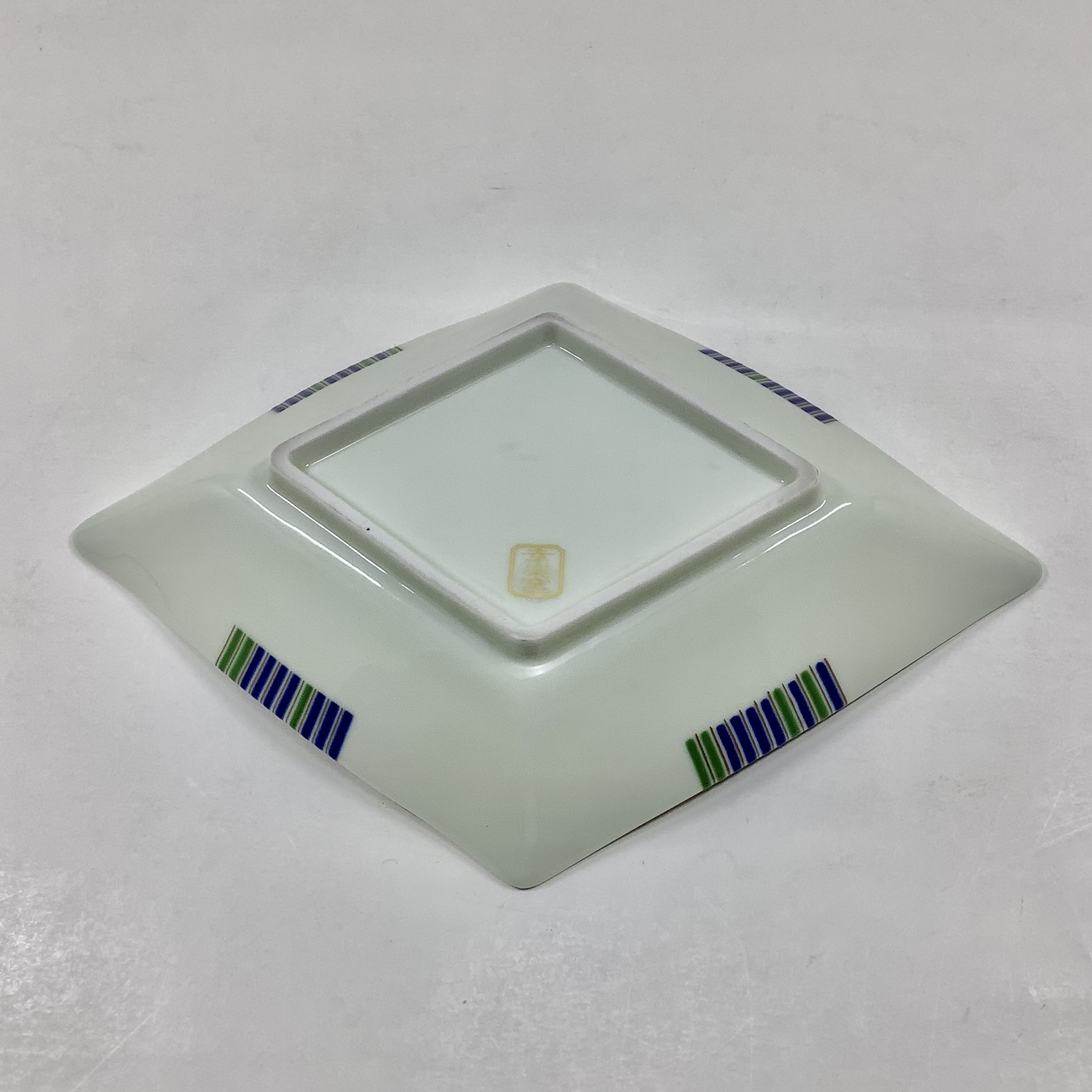 錦三色十草 菱形小向付　21㎝の画像