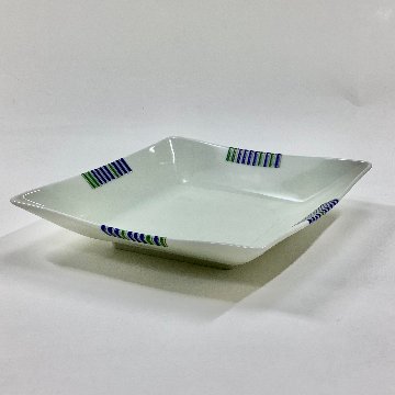 錦三色十草 菱形小向付　21㎝の画像