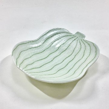 錦銀叩き 瓢形銘々皿　13㎝の画像