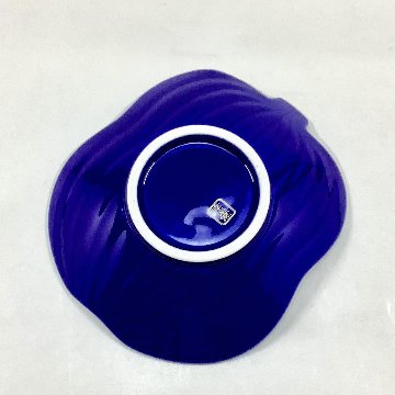 錦瑠璃釉銀彩 瓢形銘々皿　13㎝の画像