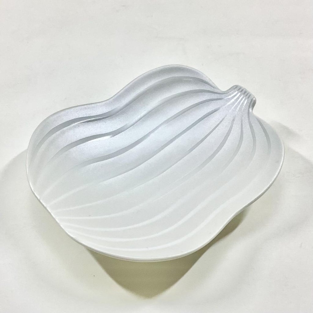 錦銀彩雪衣 瓢形銘々皿　13㎝の画像