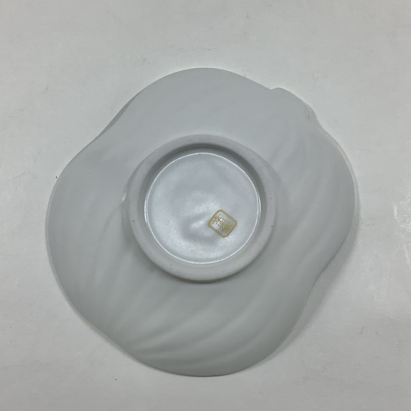 錦銀彩雪衣 瓢形銘々皿　13㎝の画像