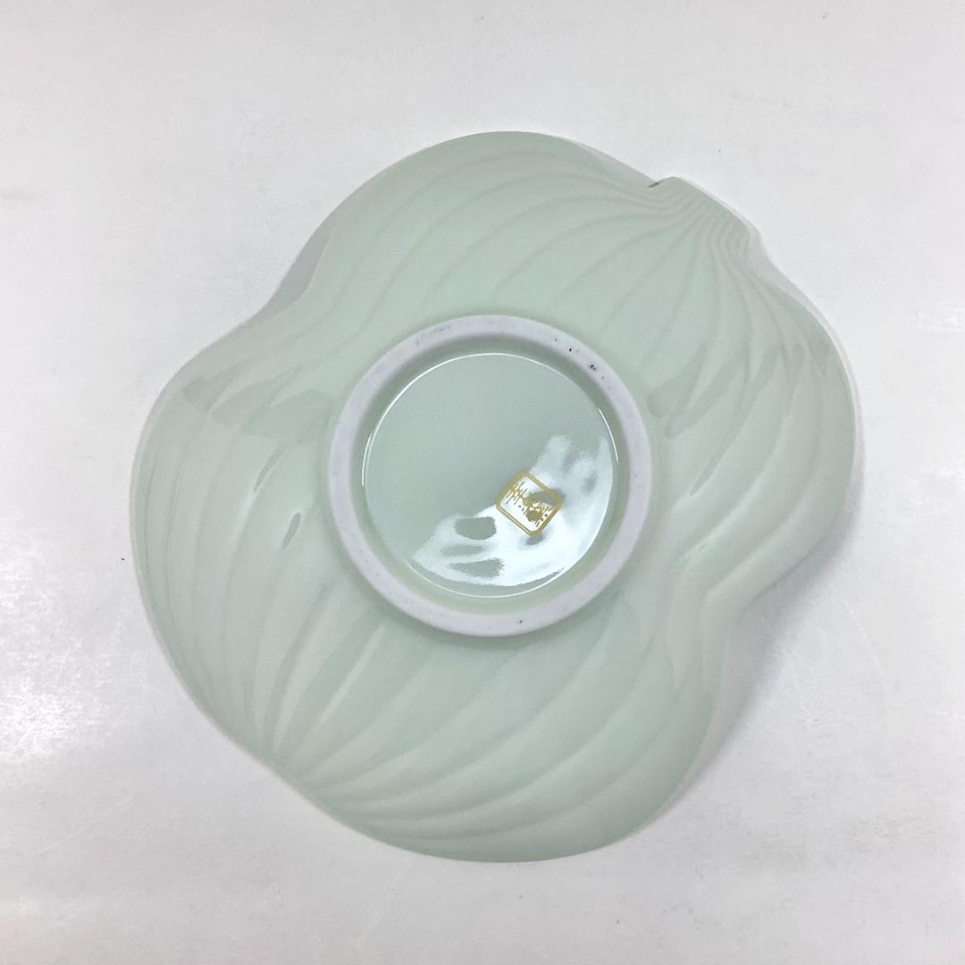 錦銀叩き 瓢形盛皿　　18㎝の画像