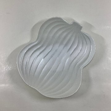 錦銀彩雪衣 瓢形盛皿  18㎝  の画像